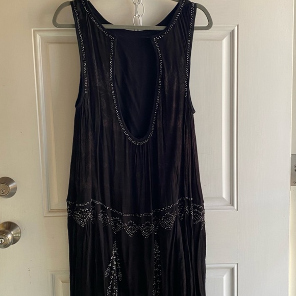 Free People Black Party Dress M - Picture 2 of 6